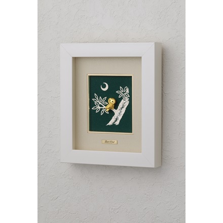 純金製　アートレリーフ　だるま