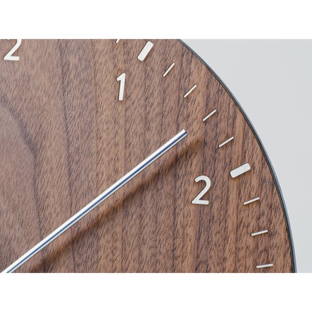 kino CLOCK（掛け時計）ーALUMINUM ウォールナット