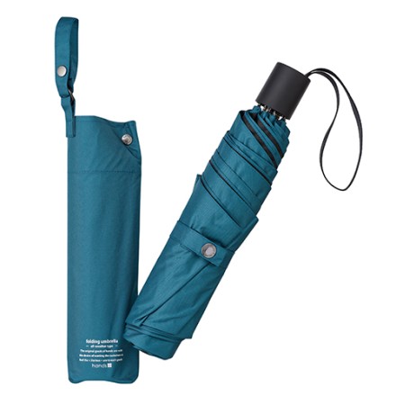 hands＋　雨、風、日差し、全ての天候に対応できる傘　５５ｃｍ　ターコイズ