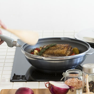 HALムスイ/広島アルミニウム工業 HAL万能無水鍋23 600035 シルバー