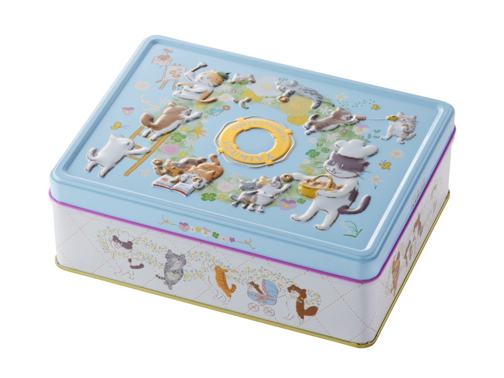 ねこ缶【クッキーをつなぐ輪】