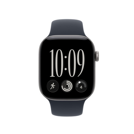 Apple 42mmケース用ネイビーブルースポーツバンド - S/M