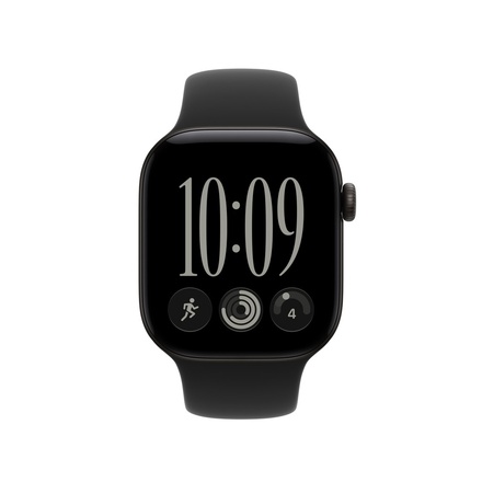 Apple 42mmケース用ブラックスポーツバンド - S/M