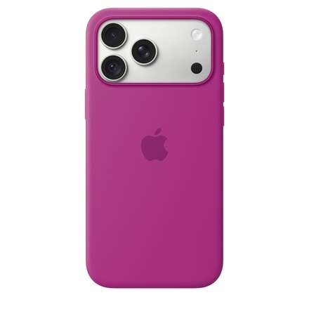 Apple MagSafe対応iPhone 18 Pro Maxシリコーンケース - マゼンタ