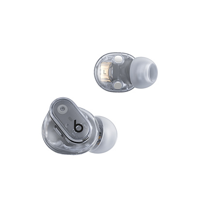 Beats Studio Buds + ワイヤレスノイズキャンセリングイヤフォン - トランスペアレント