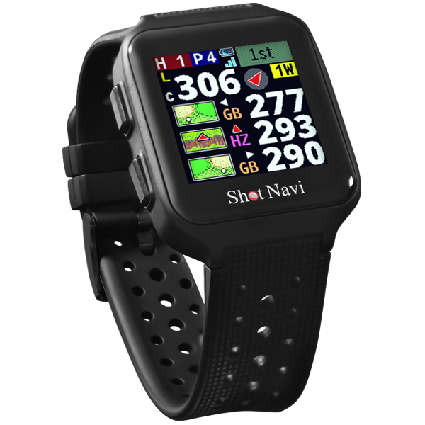 ショットナビ SKY NOVA 腕時計型 GPSゴルフナビ ブラック