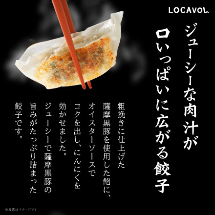 薩摩黒豚餃子１袋・大粒黒豚焼き小籠包　美食うまいもん市場