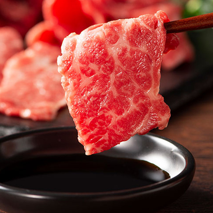 ふじ馬刺し ネギトロ＋藤彩牛 モモ すき焼き 200g