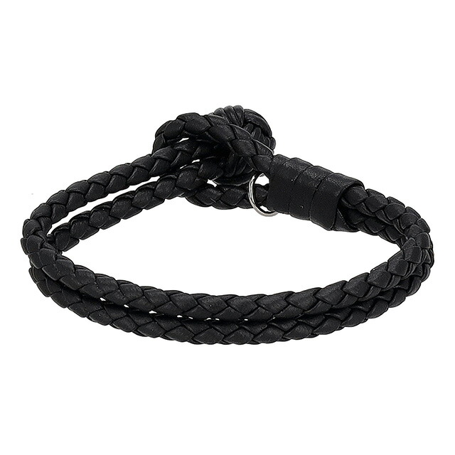 ボッテガ・ヴェネタ ブレスレット メンズ レディース ブランド BOTTEGA VENETA 113546-V3UN1 ブラック