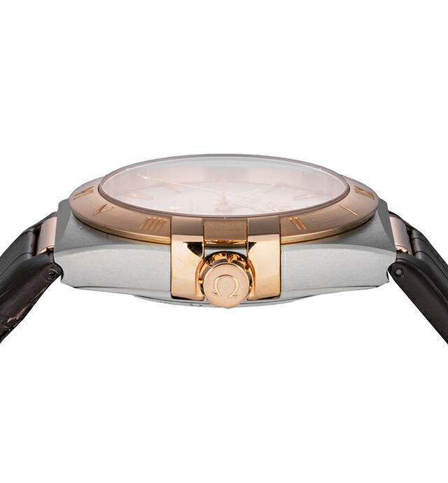 オメガ コンステレーション 39mm 自動巻き 腕時計 メンズ OMEGA 131.23.39.20.02.001 アナログ シルバー ブラウン スイス製 高級 ブランド おしゃれ 防水 プレゼント 男性 実用的