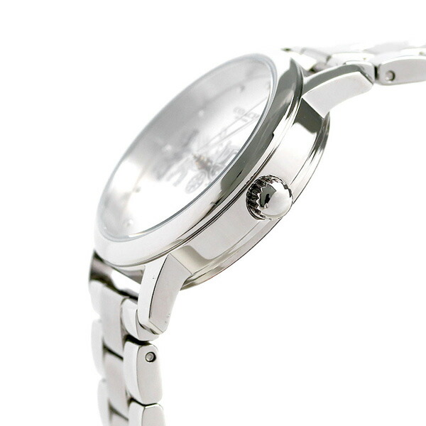 コーチ 時計 レディース COACH 腕時計 グランド 28mm クオーツ 14502975 シルバー