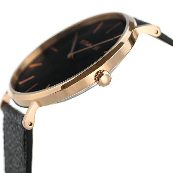 コーチ 腕時計 チャールズ 41mm クオーツ メンズ 時計 14602550 COACH ブラック×グレー