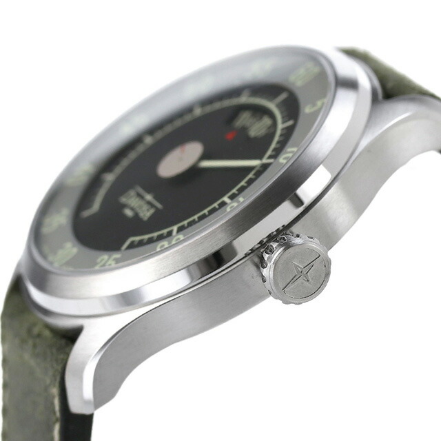 ダボサ ニュートン スピードメーター 自動巻き 腕時計 メンズ DAVOSA 161.587.25 アナログ ブラック カーキ 黒 スイス製 ブランド おしゃれ 防水 プレゼント 男性 実用的