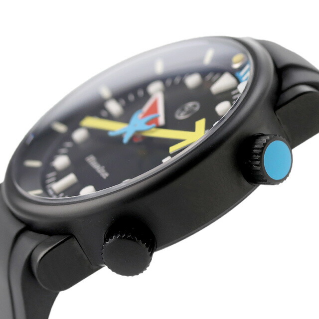 イエマ アラン シルベスタイン モデル 自動巻き 腕時計 メンズ 数量限定モデル YEMA 20.24.66.TN アナログ ブラック 黒 フランス製 ブランド おしゃれ 防水 プレゼント 男性 実用的