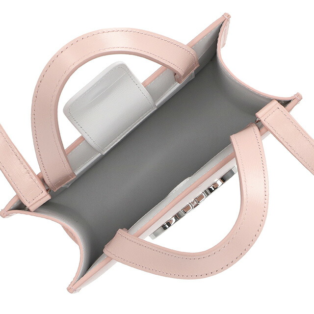 フェラガモ ハンドバッグ レディース Ferragamo 218358CALF NYLPK 771 813 ピンク 軽量 小さめ 手提げ ブランド 高級 おしゃれ プレゼント 女性 実用的 かわいい