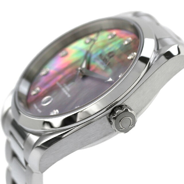 オメガ シーマスター アクアテラ 150M 38mm 自動巻き 腕時計 レディース ダイヤモンド OMEGA 220.10.38.20.57.001 アナログ グレーシェル スイス製 高級 ブランド おしゃれ 防水 プレゼント 女性 実用的