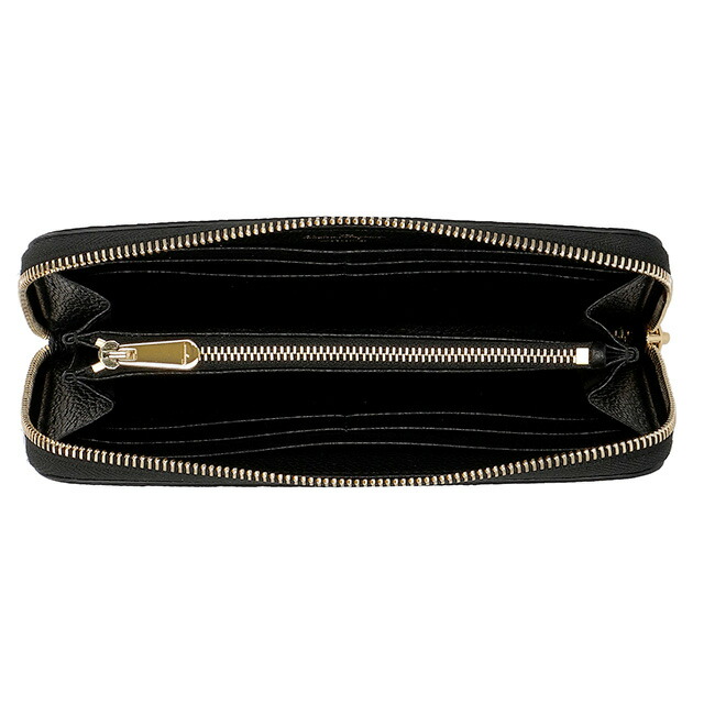 フェラガモ 長財布 レディース Ferragamo 220405CALF NER 758 661 ブラック ウォレット ブランド 高級 おしゃれ プレゼント 実用的