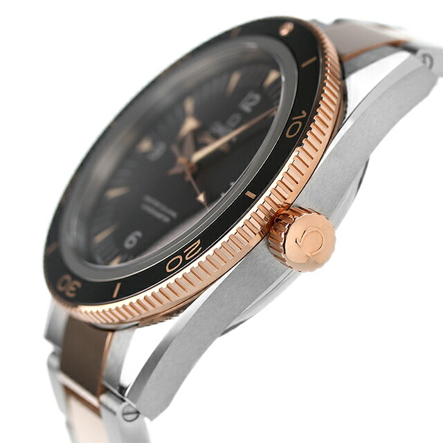 オメガ シーマスター マスター コーアクシャル クロノメーター 41mm 自動巻き 腕時計 メンズ OMEGA 233.20.41.21.01.001 アナログ ブラック ピンクゴールド 黒 スイス製 高級 ブランド おしゃれ 防水 文字盤 大きい プレゼント 男性 実用的