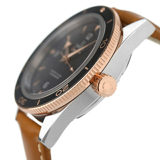 オメガ シーマスター マスター コーアクシャル クロノメーター 41mm 自動巻き 腕時計 メンズ 革ベルト OMEGA 233.22.41.21.01.002 アナログ ブラック ブラウン 黒 スイス製 高級 ブランド おしゃれ 防水 文字盤 大きい プレゼント 男性 実用的