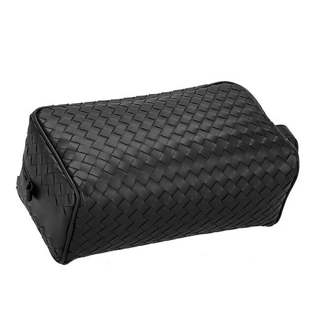 ボッテガ・ヴェネタ セカンドバッグ メンズ BOTTEGA VENETA イントレチャート 244706-V47W1 ブラック ビジネス 軽量 小さめ ミニバッグ ブランド 高級 おしゃれ プレゼント 男性 実用的 かっこいい