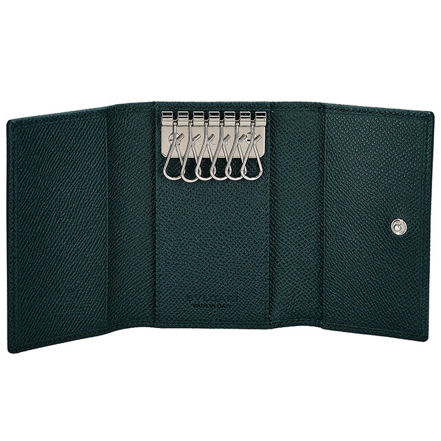 ブルガリ キーケース メンズ BVLGARI 282100 TEATO ブルーグリーン ブランド 高級 おしゃれ プレゼント 実用的