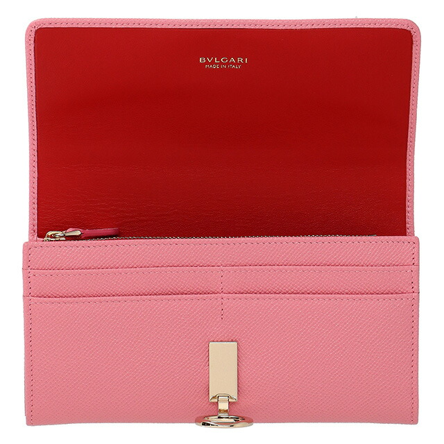 ブルガリ 長財布 レディース BVLGARI 287272 PK ME ピンク ウォレット ブランド 高級 おしゃれ プレゼント 実用的