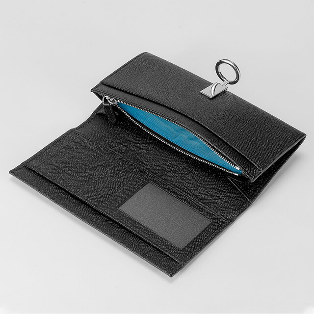 ブルガリ 長財布 メンズ BVLGARI 30412GRAIN BLK ブラック ウォレット ブランド 高級 おしゃれ プレゼント 実用的