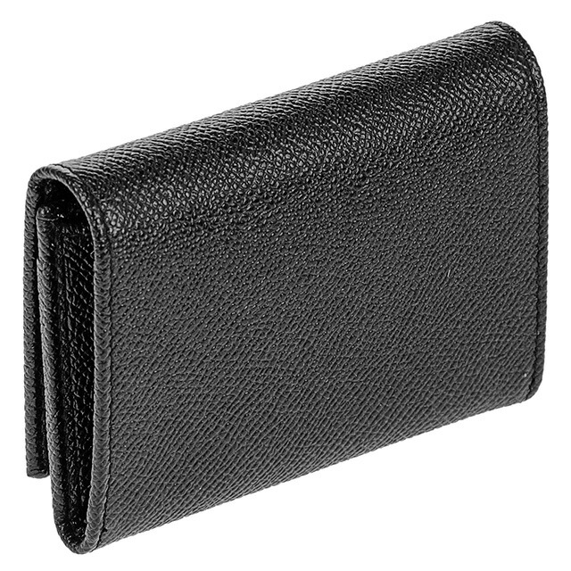 ブルガリ 名刺入れ メンズ BVLGARI レザー 30420GRAIN BLK ブラック ブランド 高級 おしゃれ プレゼント 実用的