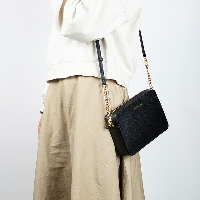 マイケルコース ショルダーバッグ レディース ブランド MICHAEL KORS レザー 32S4GTVC3L ブラック