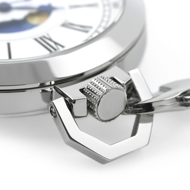 アエロウォッチ クオーツ 懐中時計 AEROWATCH 44829 AA01 アナログ ホワイト 白 スイス製 プレゼント ギフト