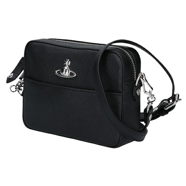 ヴィヴィアン ウエストウッド ショルダーバッグ レディース ブランド Vivienne Westwood 48020008U L008V N401 ブラック ビビアン 斜めがけ 高級 おしゃれ プレゼント 女性 実用的 かわいい