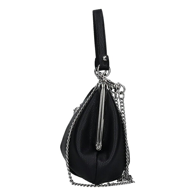 ヴィヴィアン ウエストウッド ハンドバッグ レディース ブランド Vivienne Westwood がま口 2WAY 4B010007W BLACK ビビアン 軽量 小さめ 手提げ 高級 おしゃれ プレゼント 女性 実用的 かわいい
