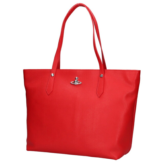 ヴィヴィアン ウエストウッド トートバッグ レディース ブランド Vivienne Westwood 4D010002U L008V H401 レッド ビビアン 軽量 手提げ 高級 おしゃれ プレゼント 女性 実用的 かわいい
