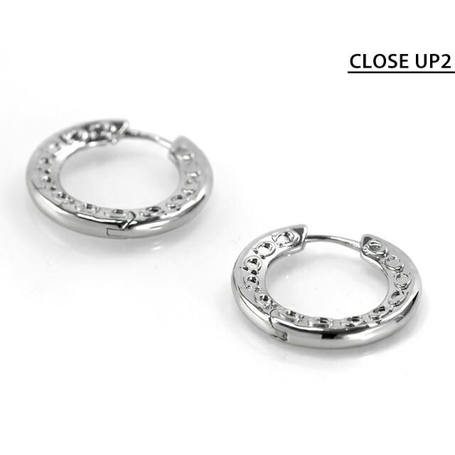 コーチ ピアス レディース ブランド COACH フープ 両耳用 541370RHO030 シルバー アクセサリー