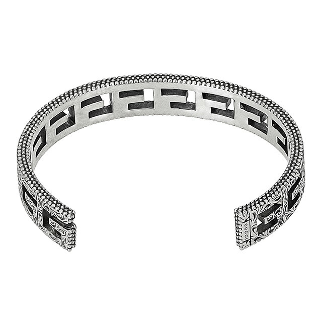 グッチ バングル メンズ レディース ブランド GUCCI 551919-J8400 シルバー