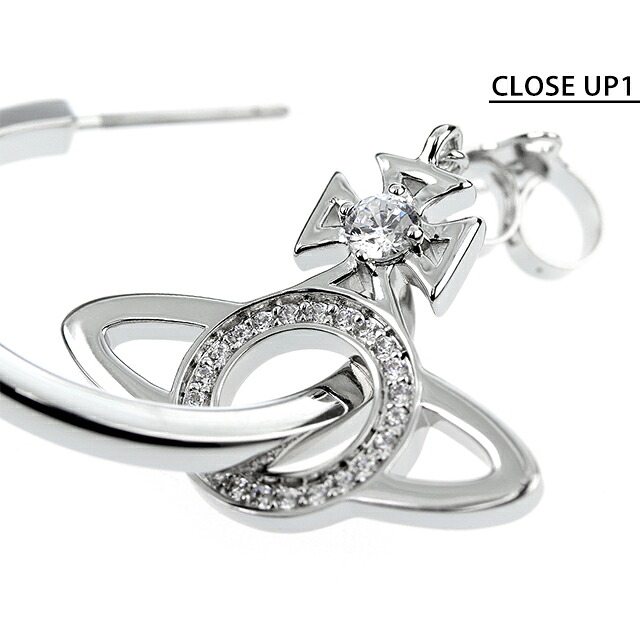 ヴィヴィアン ウエストウッド ピアス レディース Vivienne Westwood ミランダ MIRANDA スタッド 両耳用 62010105-02P102 シルバー アクセサリー ビビアン ジュエリー ブランド 高級 おしゃれ プレゼント 女性 実用的 かわいい