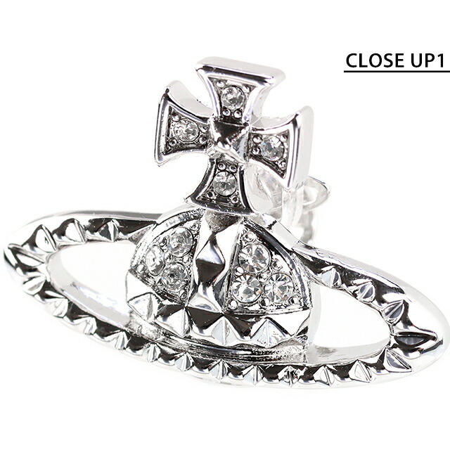 ヴィヴィアン ウエストウッド ピアス レディース ブランド Vivienne Westwood メイフェアバスレリーフ ロゴ スタッド 両耳用 6201035E-02W110 シルバー アクセサリー ビビアン