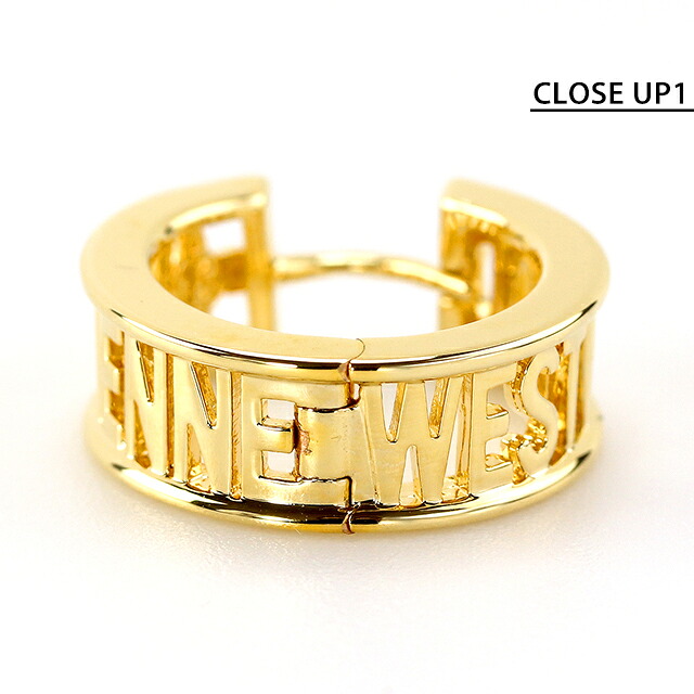 ヴィヴィアン ウエストウッド ピアス メンズ レディース Vivienne Westwood MAN ウエストミンスター WESTMINSTER 真鍮 フープ 片耳用 62030052-02R001 ゴールド アクセサリー ビビアン ジュエリー ブランド 高級 おしゃれ プレゼント 男性 実用的 かっこいい