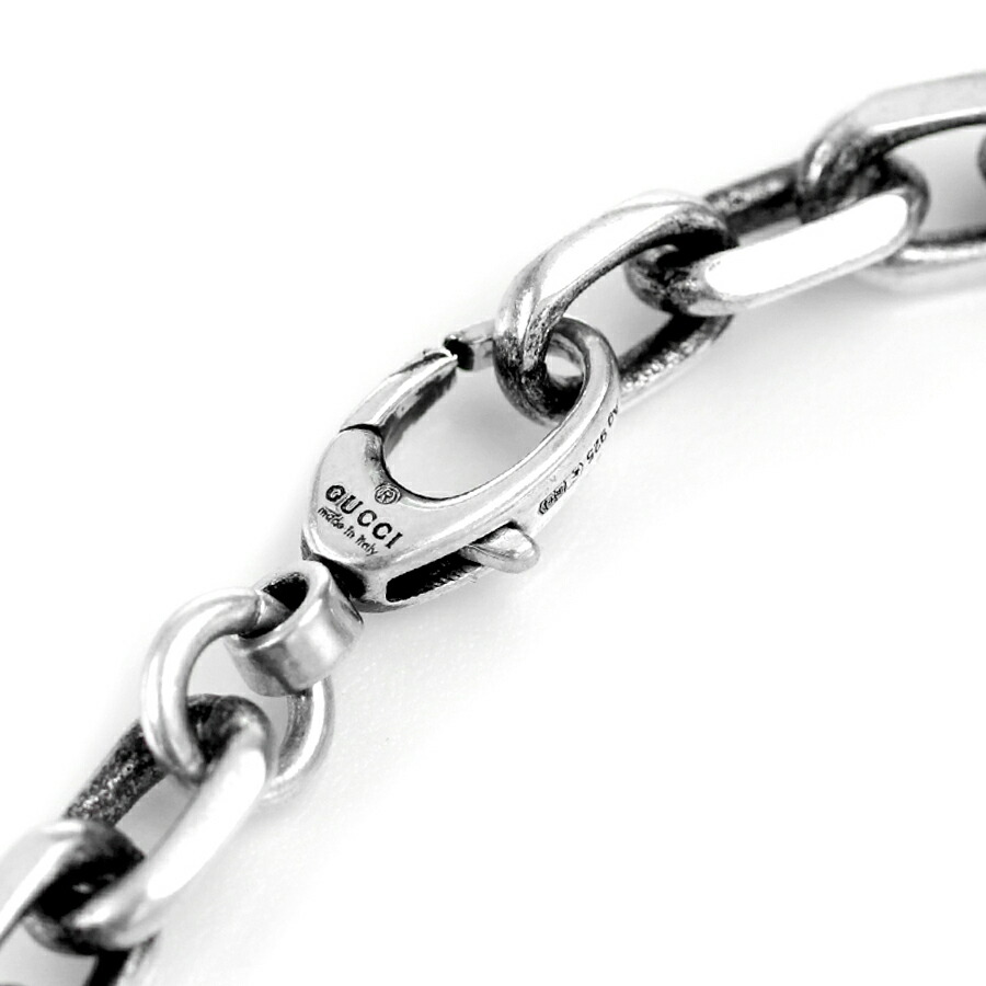 グッチ ブレスレット インターロッキングG sterling silver ユニセックス メンズ レディース 620798 J8400 0811 GUCCI シルバー プレゼント 実用的