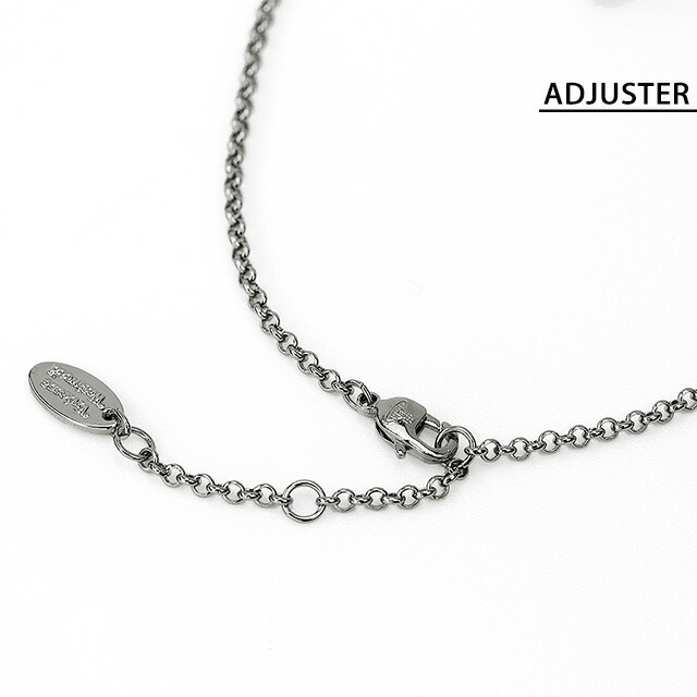 ヴィヴィアン ウエストウッド ネックレス Vivienne Westwood ミニバスレリーフ ペンダント メンズ レディース ユニセックス 63020086-S108 ブラック アクセサリー ギフト プレゼント 実用的