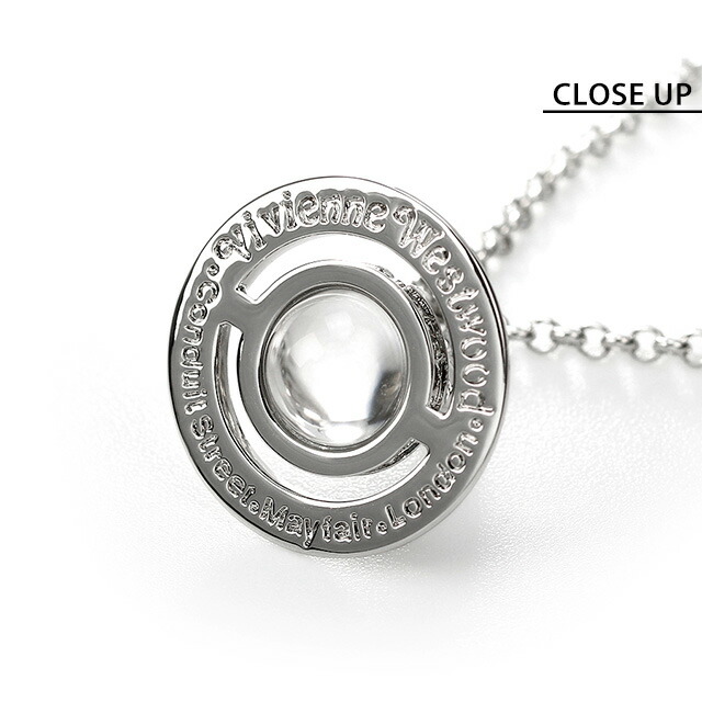 ヴィヴィアン ウエストウッド ネックレス Vivienne Westwood タイニーオーブ ペンダント メンズ レディース ユニセックス 63020097-02P019 シルバー アクセサリー ギフト プレゼント 実用的