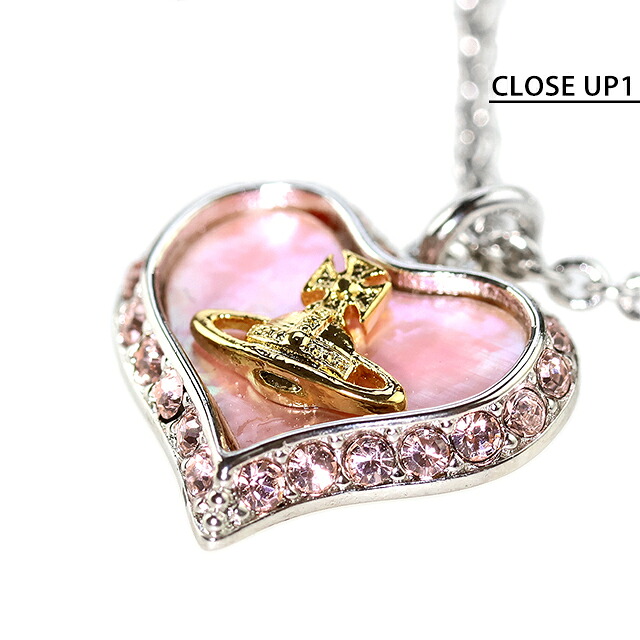 ヴィヴィアン ウエストウッド ネックレス チェーン レディース Vivienne Westwood ペトラ PETRA 63020103 02P659 シルバー ピンク アクセサリー ビビアン ジュエリー ブランド 高級 おしゃれ プレゼント 女性 実用的 かわいい