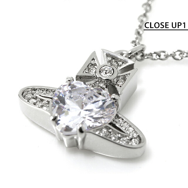 ヴィヴィアン ウエストウッド ネックレス レディース ブランド Vivienne Westwood ARIELLA 真鍮 6302038Y-02P169 シルバー アクセサリー ビビアン