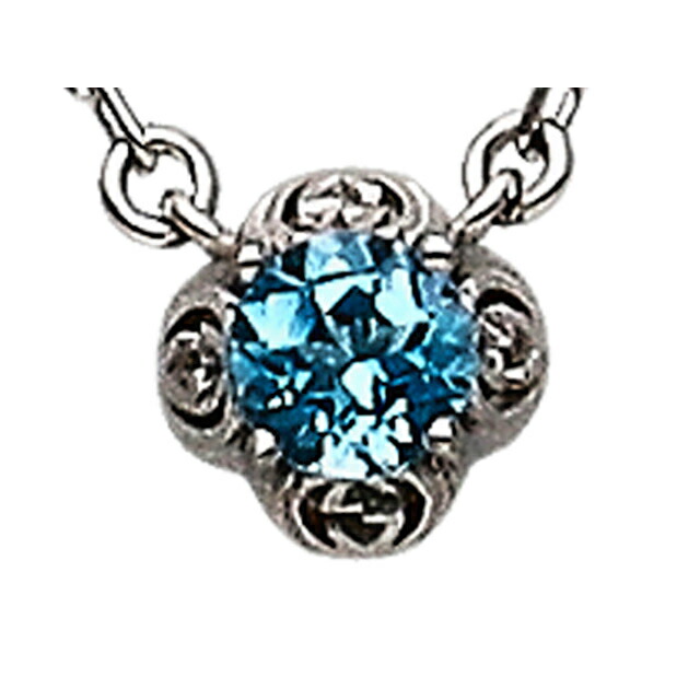 グッチ ネックレス レディース ブランド GUCCI 18金 662429-J8550 シルバー