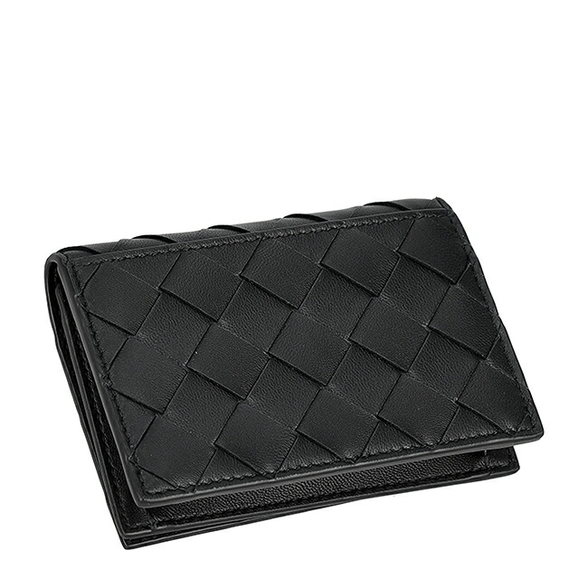 ボッテガ・ヴェネタ カードケース レディース ブランド BOTTEGA VENETA レザー Italy 667141-V3UH2 8425 ブラック