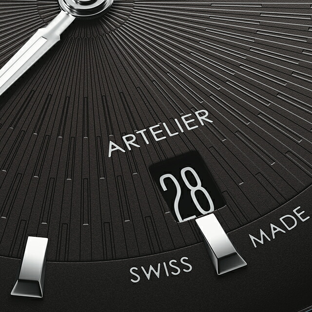 オリス アートリエ デイト 38mm 自動巻き 腕時計 ブランド メンズ ORIS 01 733 7810 4054-07 6 20 18FC アナログ ダークブラウン ブラウン スイス製 高級 おしゃれ 防水 プレゼント 男性 実用的