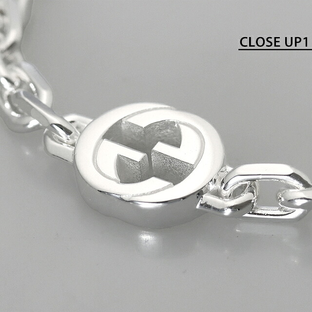 グッチ ブレスレット メンズ GUCCI インターロッキング チェーン シルバー アクセサリー 選べるモデル 腕輪 ジュエリー ブランド 高級 おしゃれ プレゼント 男性 実用的 かっこいい