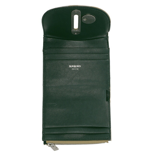 バ－バリ－ 三つ折り財布 レディース BURBERRY チェック 8081783 ベージュ系 ウォレット ブランド 高級 おしゃれ プレゼント 実用的