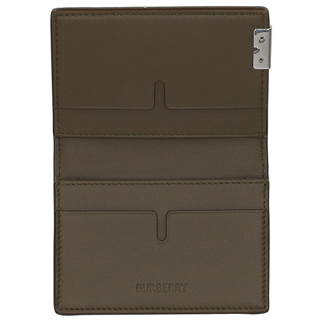 バ－バリ－ 名刺入れ メンズ レディース BURBERRY 8083771 ブラウン ブランド 高級 おしゃれ プレゼント 実用的