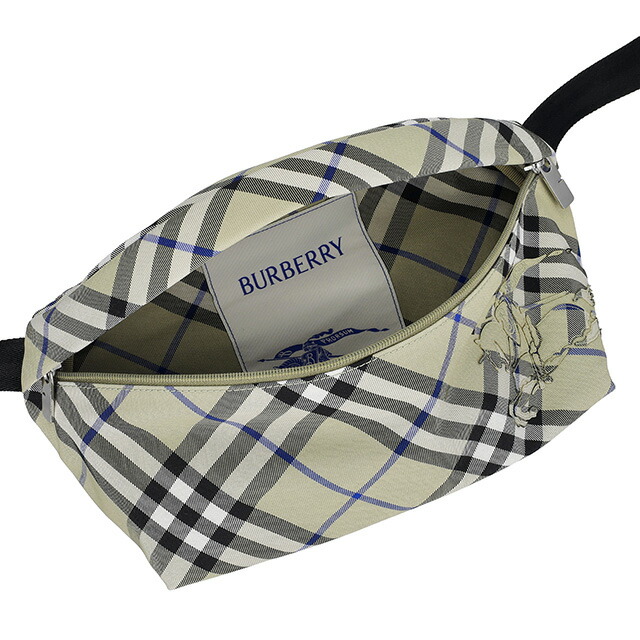 バ－バリ－ ボディバッグ メンズ ブランド BURBERRY 8091781 ライトベージュ